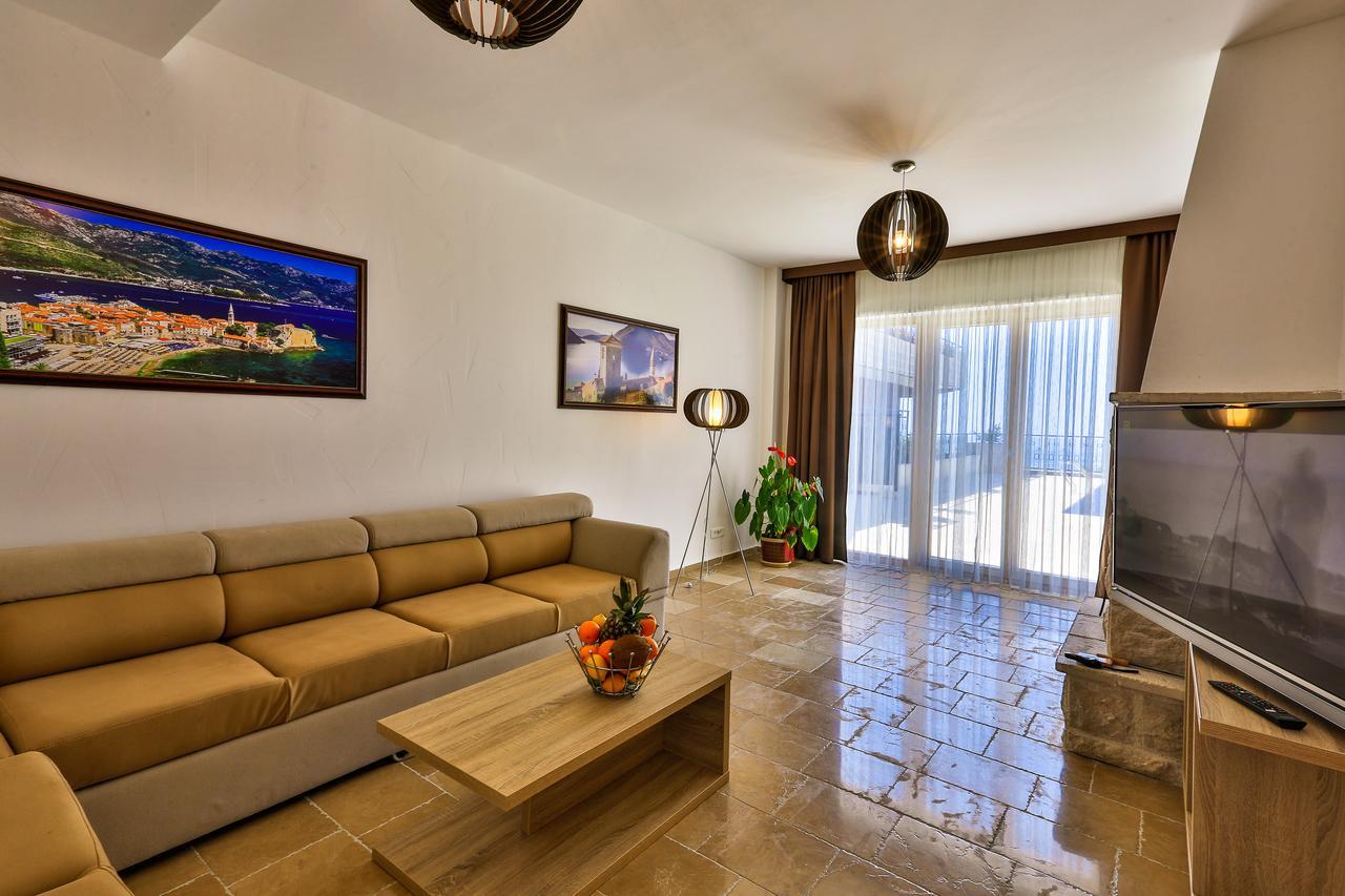 Sunny Villa Jasmine Sveti Stefan Eksteriør bilde